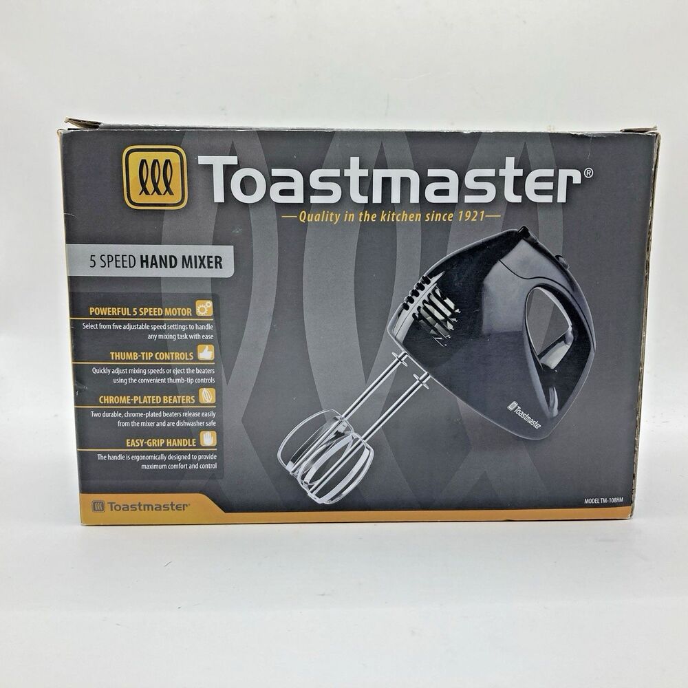 Toastmaster 5 Speed Hand Mixer 108HM